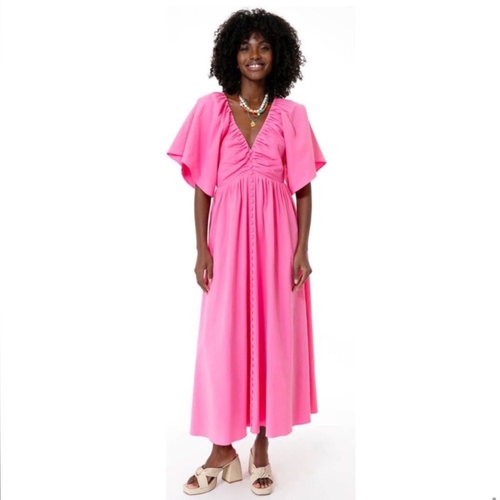Tuckernuck Pomander Place Pink Viviana Dress
